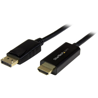 StarTech.com 10ft (3m) DisplayPort to HDMI Cable - 4K 30Hz - DisplayPo
