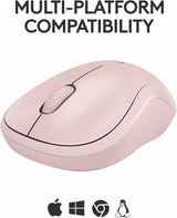 Logitech M240 Silent Bluetooth Mouse, Wireless, Compact, Portable, Smo