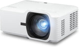 ViewSonic 6,000 ANSI Lumens, 0.65 WXGA DLP Laser Projector, 1.3X ZOOM (TR 1.18 1.54), HV Keystone, 2X HDMI, USB-A, Audio OUT, RS232, 15W Speaker