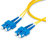 StarTech.com Câble à fibres optiques duplex monomode SC-SC (UPC) de 3 m (9,8 pi) OS2