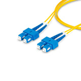 StarTech.com 5m (16.4ft) SC to SC (UPC) OS2 Single Mode Duplex Fiber O