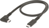 StarTech.com 1.6ft (50cm) Rugged Right Angle USB-C Cable, USB 3.2 Gen