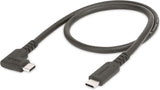 StarTech.com 1.6ft (50cm) Rugged Right Angle USB-C Cable, USB 3.2 Gen
