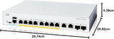 Cisco Catalyst 1200-8FP-2G Smart Switch, 8 Port GE, Full PoE, 2x1GE Co