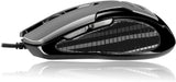 Adesso iMouse X1, The Multi-Color 6-Button Gaming Mouse (Red)