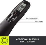 Logitech Professional Presenter R800, Wireless Presentation Clicker Re