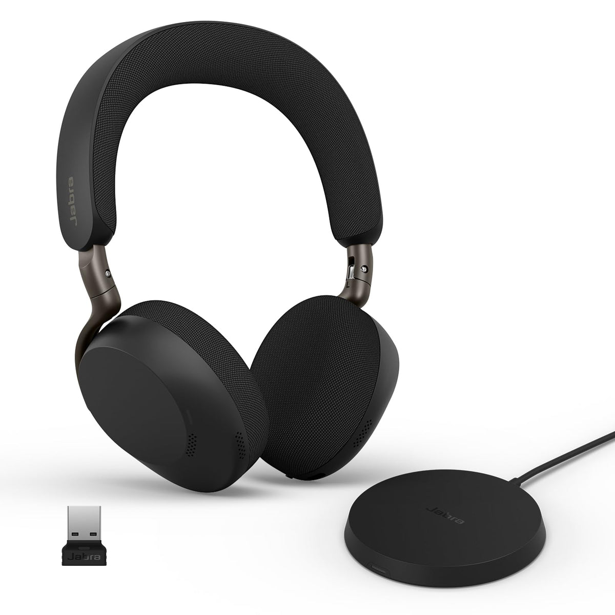 Jabra Evolve3 75 On-Ear Wireless Bluetooth Headset with Mic and Wirele