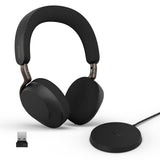Jabra Evolve3 75 On-Ear Wireless Bluetooth Headset with Mic and Wirele