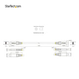 StarTech.com 3.3ft (1m) USB-C Cable, USB 10Gbps, 100W (5A) PD, 8K 60Hz