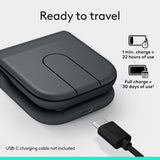 Logitech Mobi Fold Foldable Wireless Mouse with Touch Scroll - Graphit