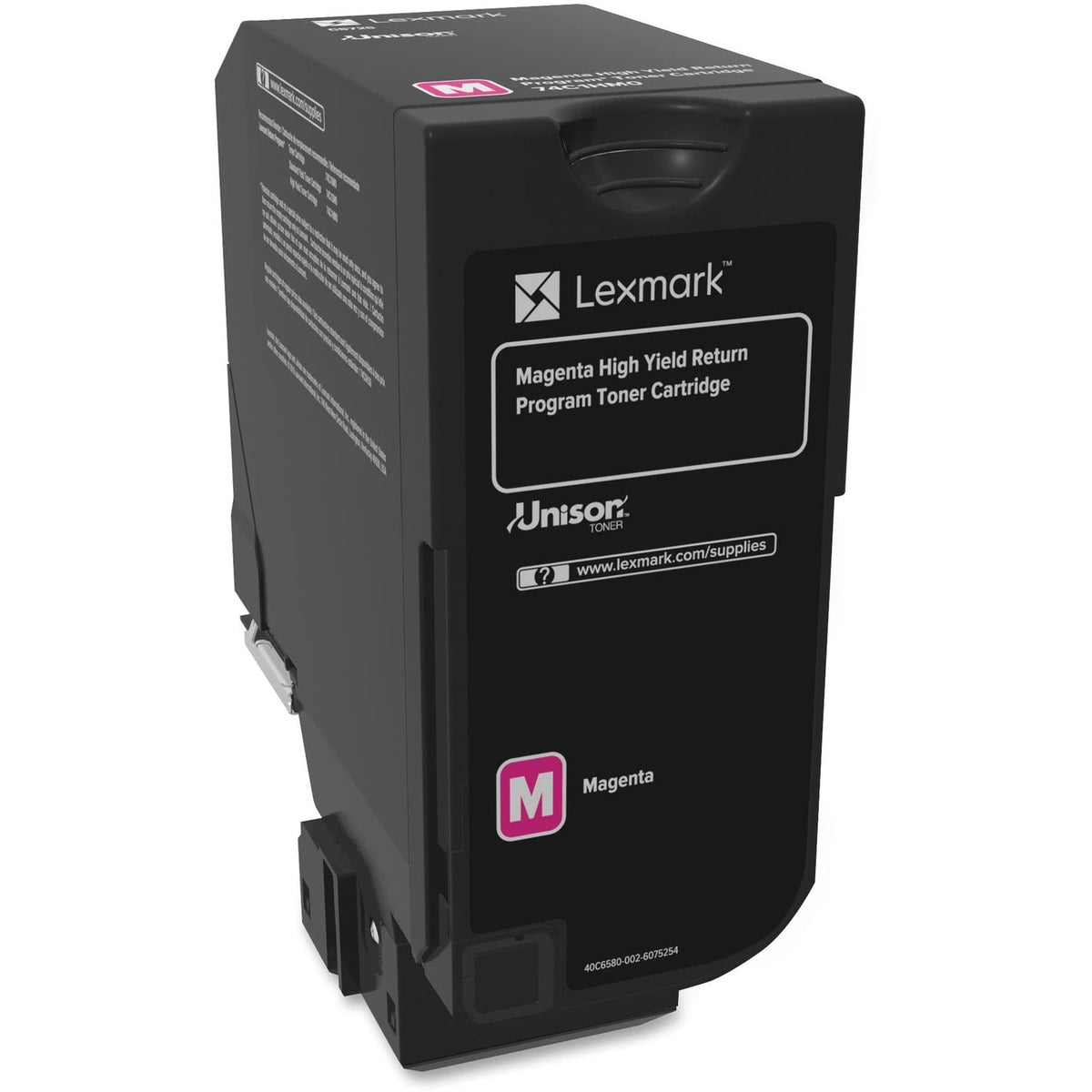 Cartouche de toner magenta haute capacité Lexmark 74C1HM0