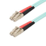 StarTech.com 20m (65ft) LC/UPC OM4 Multimode Fiber Optic Cable, 50/125