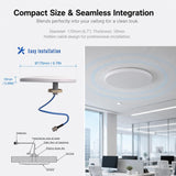 Antenne cellulaire dôme intérieur ultra mince, 600-6000MHz large bande 5G 4G LTE