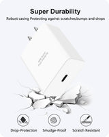 WODENTA 45W USB C Fast Charger for Google Pixel 10/10 Pro/10 Pro XL Fo