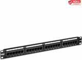 TRENDnet 24-Port Cat6 Unshielded Patch Panel, Wallmount or Rackmount