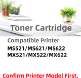 Lexmark 56F0UA0 Black Ultra High Yield Toner Cartridge