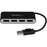 StarTech.com 4 Port USB 2.0 Hub - USB Bus Powered - Portable Multi Por