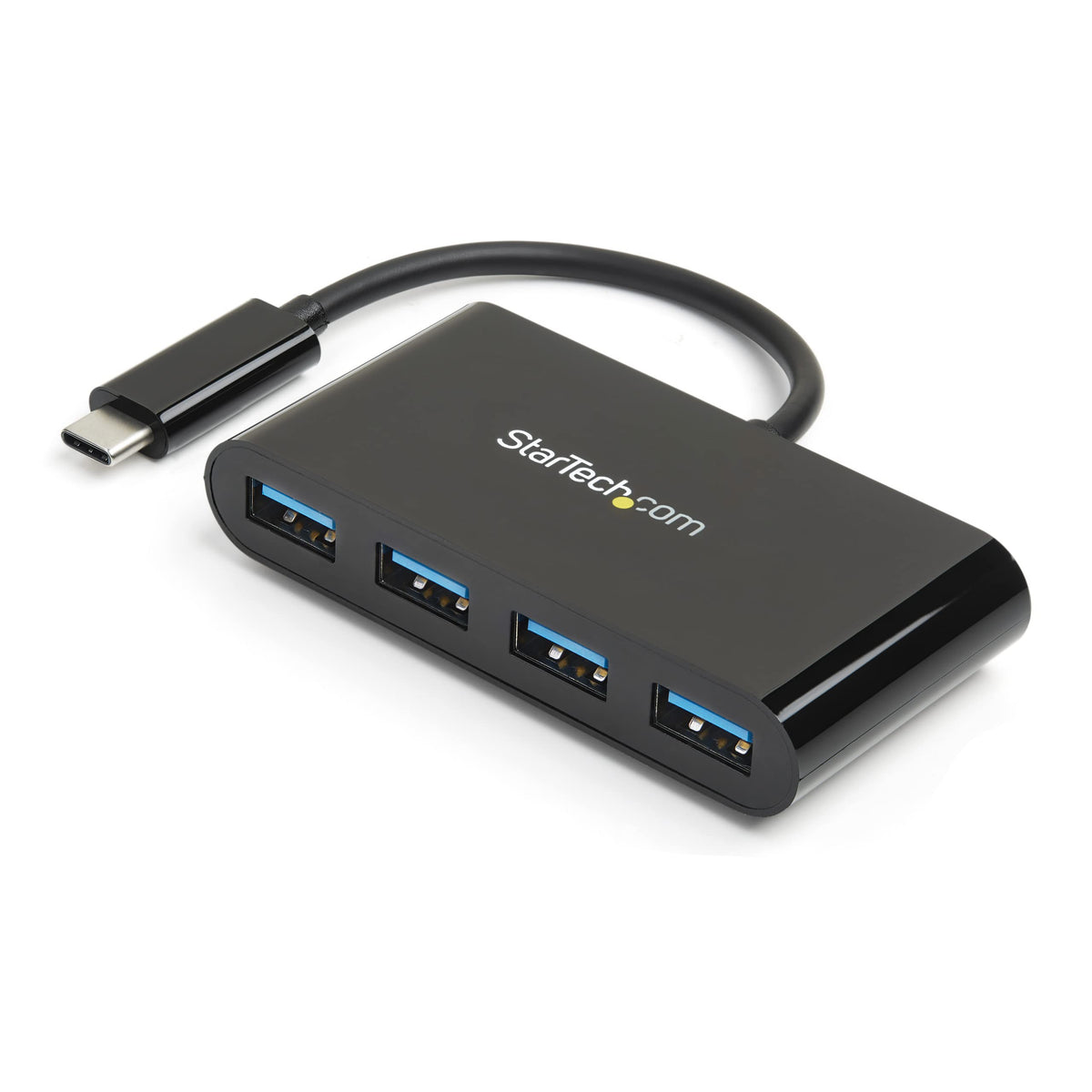 Concentrateur USB-C 4 ports StarTech.com - Concentrateur USB-C vers 4 ports USB-A portable - Alimentation par bus