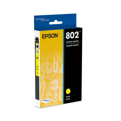 Epson DuraBrite Ultra T802 Yellow Ink Cartridge
