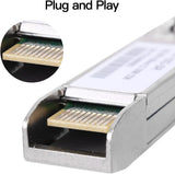 Paquet de 4 modules SFP+ 10G - Émetteur-récepteur LC MMF300m 10GBase-SR, 850nm MMF, jusqu'à