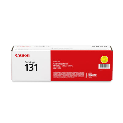 Canon Genuine Toner Cartridge 131, Yellow