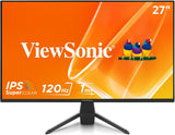ViewSonic VX2770-MHD 27 Inch 1080p Monitor, IPS Display with 120Hz and