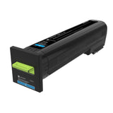 Lexmark 72K1XC0 CS820 Cyan Extra High Yield Toner