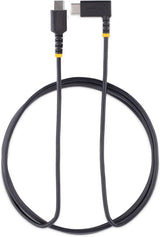 StarTech.com 6ft (2m) USB C to C Charging Cable Right Angle - 60W PD 3