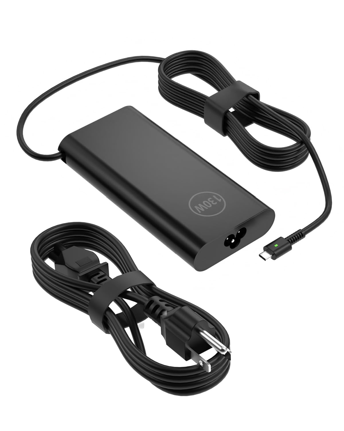 130W Replacement for Dell Laptop Charger USB C Fit for Dell XPS 13 14