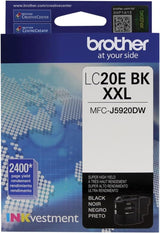 Brother LC20EBKS Black Ink Cartridge Multi 5-Pack