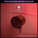 Philips Hue Secure Wired Smart Home Security Camera, Black - 1 Pack -