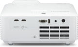ViewSonic 6,000 ANSI Lumens, 0.65 WXGA DLP Laser Projector, 1.3X ZOOM (TR 1.18 1.54), HV Keystone, 2X HDMI, USB-A, Audio OUT, RS232, 15W Speaker