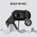 Logitech C270 Webcam - 0.9 MP Fixed Focus