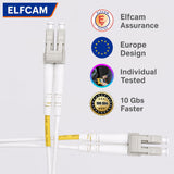 5M Fiber Optic Cable - Multimode Duplex 62.5/125 LSZH Fiber Jumper Cord - LC/ST