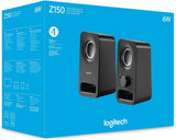 Logitech Multimedia Speakers Z150 with Stereo Sound for Multiple Devic