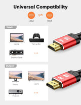 6.6FT HDMI to HDMI Premium Certified HIGH Speed 2.0 Cable