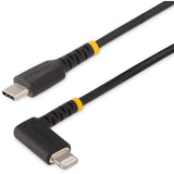 StarTech.com Câble USB-C vers Lightning coudé durable de 2 m (6 pi)