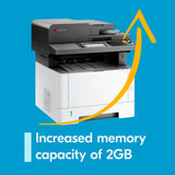 KYOCERA ECOSYS MA4000wifx All-in-One Monochrome Laser Printer, 42ppm |