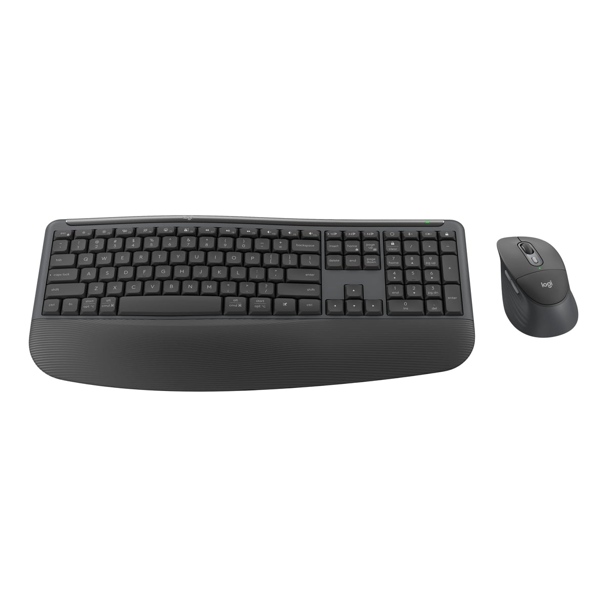 Logitech Signature Comfort Plus MK880 Clavier et souris sans fil - Graphite