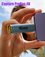 1TB Portable SSD, USB 3.2 Gen2x2, Up to 2100MB/s, External Solid State