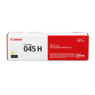 Canon Cartridge 045H Yellow Genuine Toner Cartridge Yellow Toner