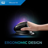 ADESSO iMouse V3-TAA USB Adjustable Wrist Angle Vertical Ergonomic Mou