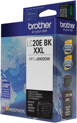 Brother LC20EBKS Black Ink Cartridge Multi 5-Pack