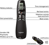 Logitech Professional Presenter R800, Wireless Presentation Clicker Re