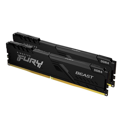Kingston Fury Beast 64GB (2x32GB) 3600MHz DDR4 CL18 Desktop Memory Kit