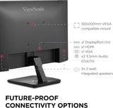 ViewSonic VA2456A-MHD 24 Inch IPS 1080p Monitor with 120Hz, Eye Care,