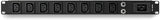 StarTech.com 1U 19 inch 8 Port Rack Mount PDU - IEC C13 Socket Rackmou