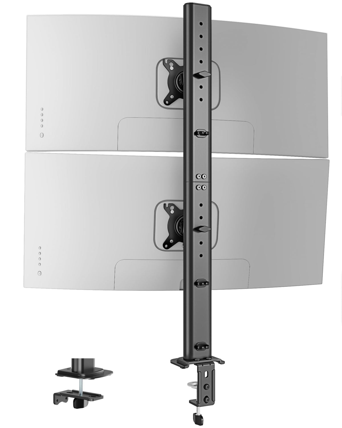 Dual Monitor Stand Vertical for Monitors UP to 27INSTEEL