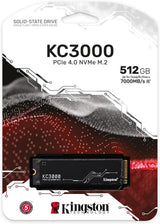 Kingston KC3000 512GB PCIe 4.0 NVMe SSD