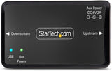 StarTech USB Galvanic Isolator, UP to 6KV, Electrical Noise Isolator, IP40, DIN RAIL Mount, Isolated Power Filter, USB 2.0/1.1, 5V/250MA